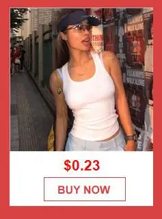 Vest Tank Top Half-turtleneck Knitt Cropped Camisole