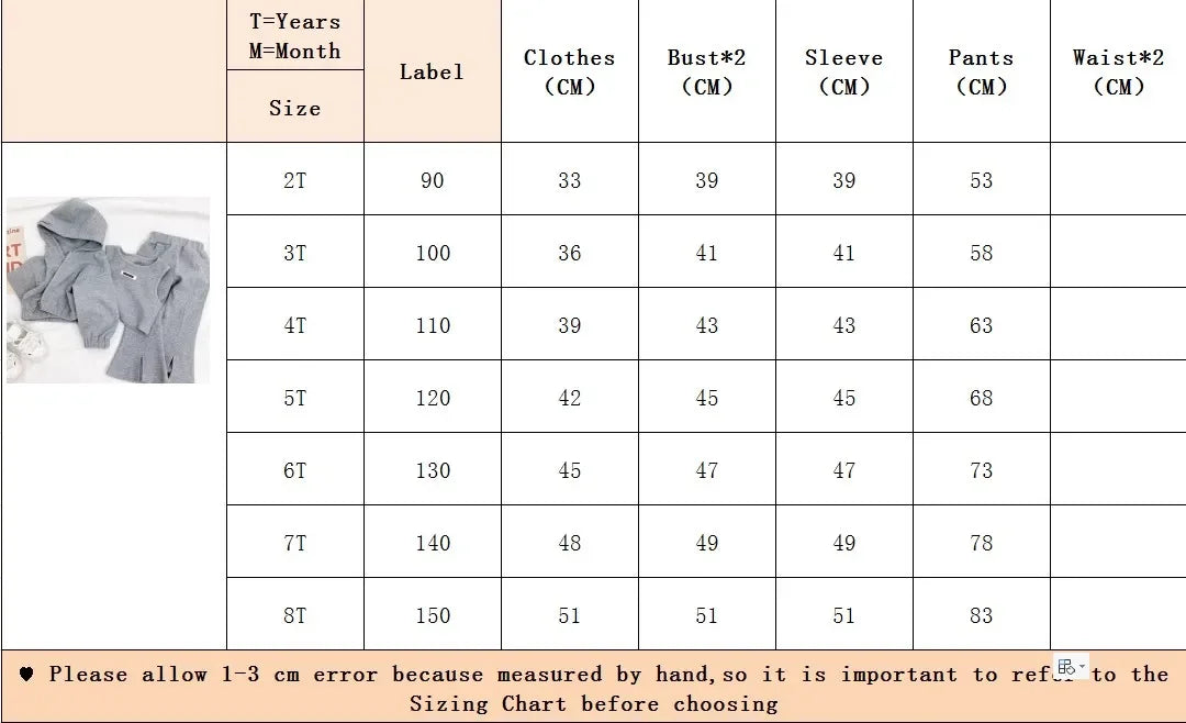 Children's Clothing Sets Hoodie+ Tank Top + Bell-bottoms 3Pcs Sets Kids Clothes Girls Baby Girl Outfit Set Kids Boutique Clothes