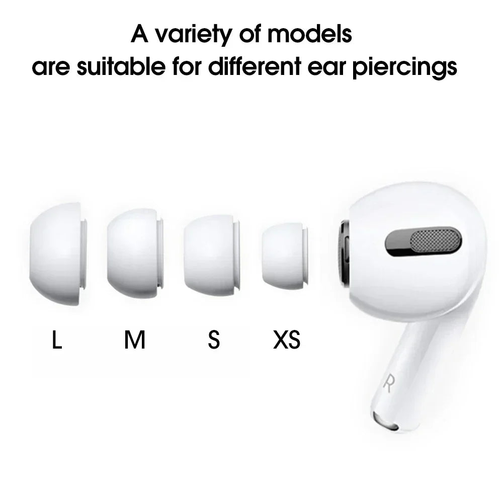 Replacement Eartips For AirPods Pro 1st 2nd Ear Tips Buds Silicone Rubber