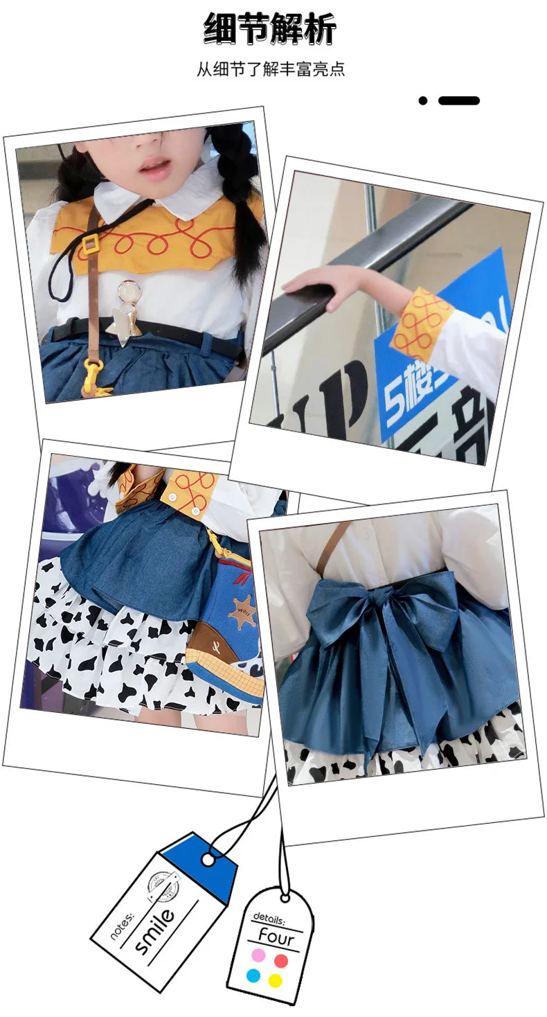 61 Kids' Day Anime Dress, Woody, Jessie, Buzz Lightyear, Cosplay, Girls' Dress, Halloween Costume, Lolita New Model