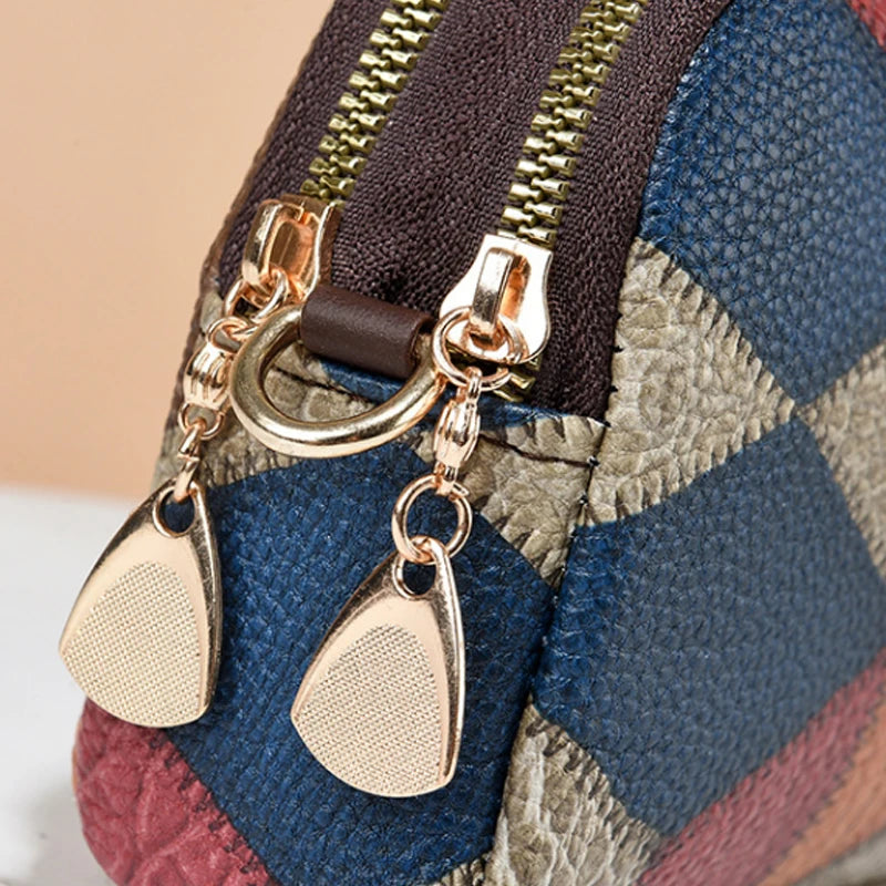 Shell Bag Patchwork Hobo