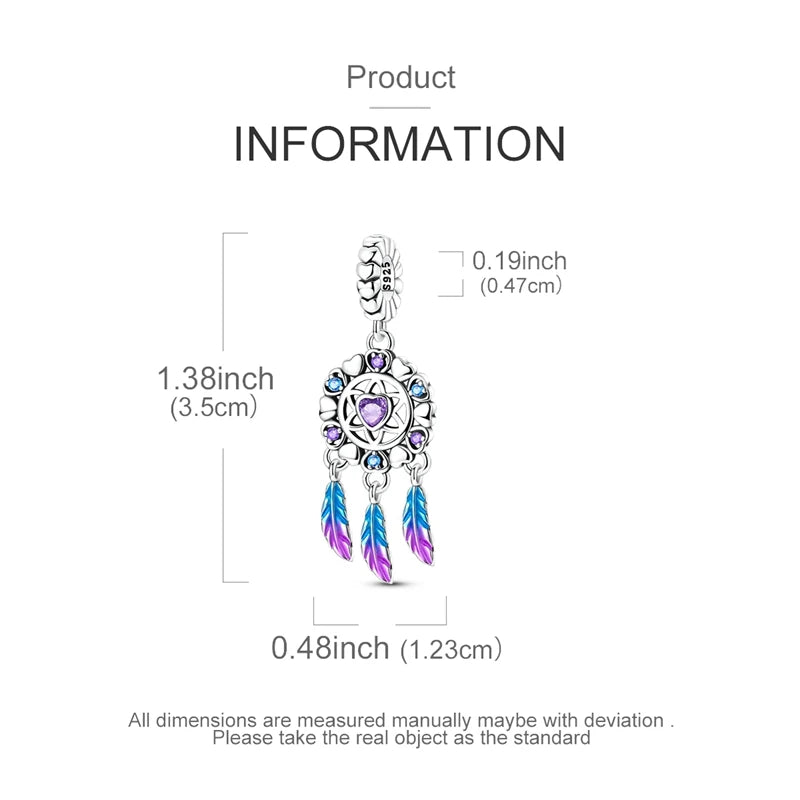 Purple Series 925 Sterling Silver Dreamy Lily Flower