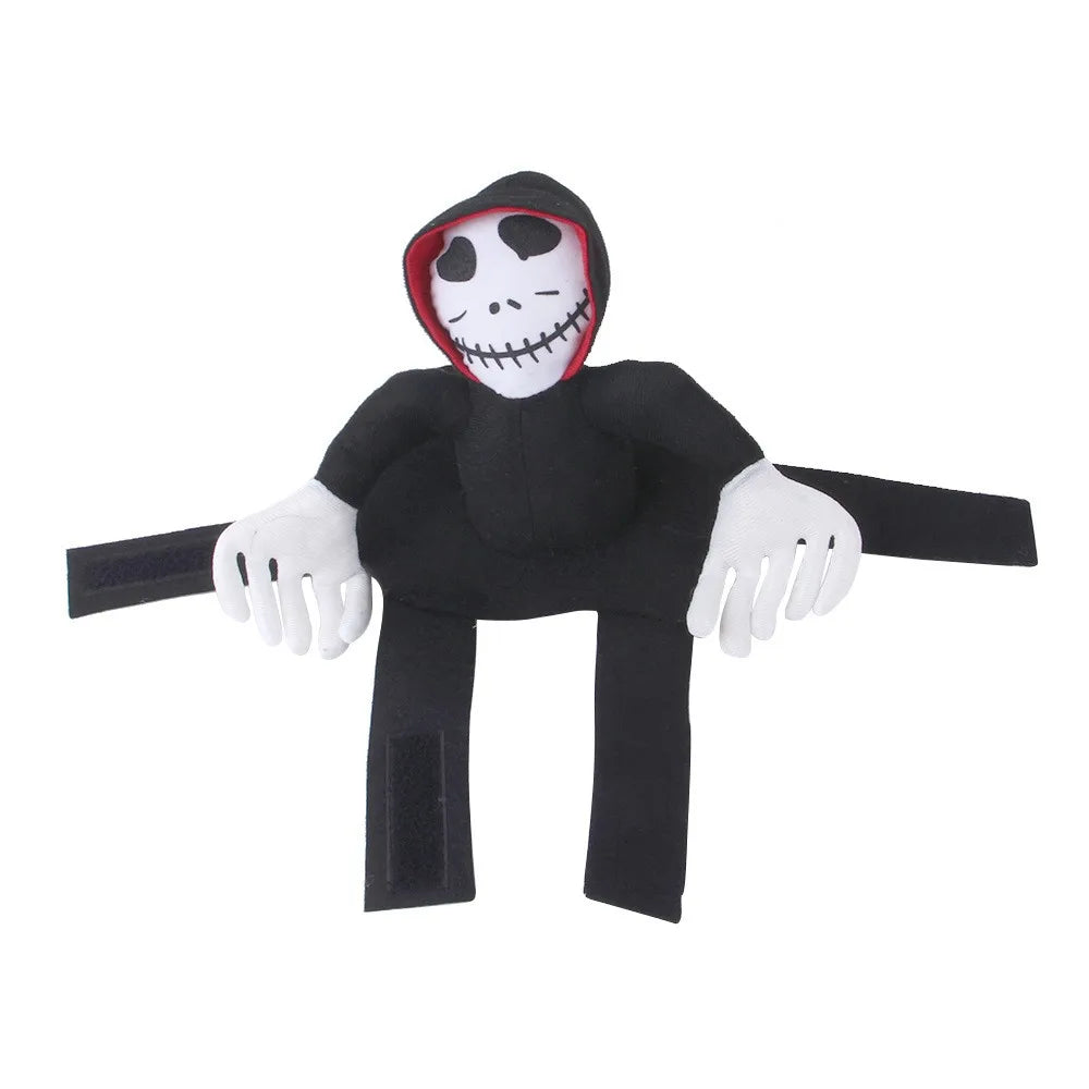 Halloween Pet Cosplay Costume Scary Doll Horseback Riding Outfit
