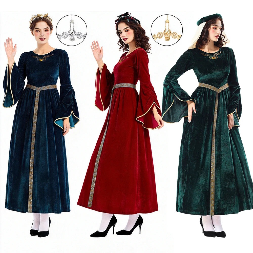 Halloween Costume Medieval Dress