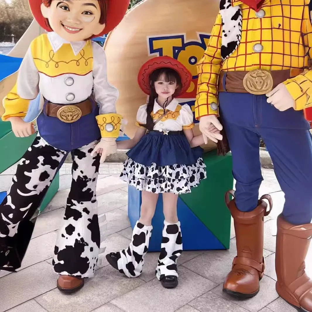 61 Kids' Day Anime Dress, Woody, Jessie, Buzz Lightyear, Cosplay, Girls' Dress, Halloween Costume, Lolita New Model