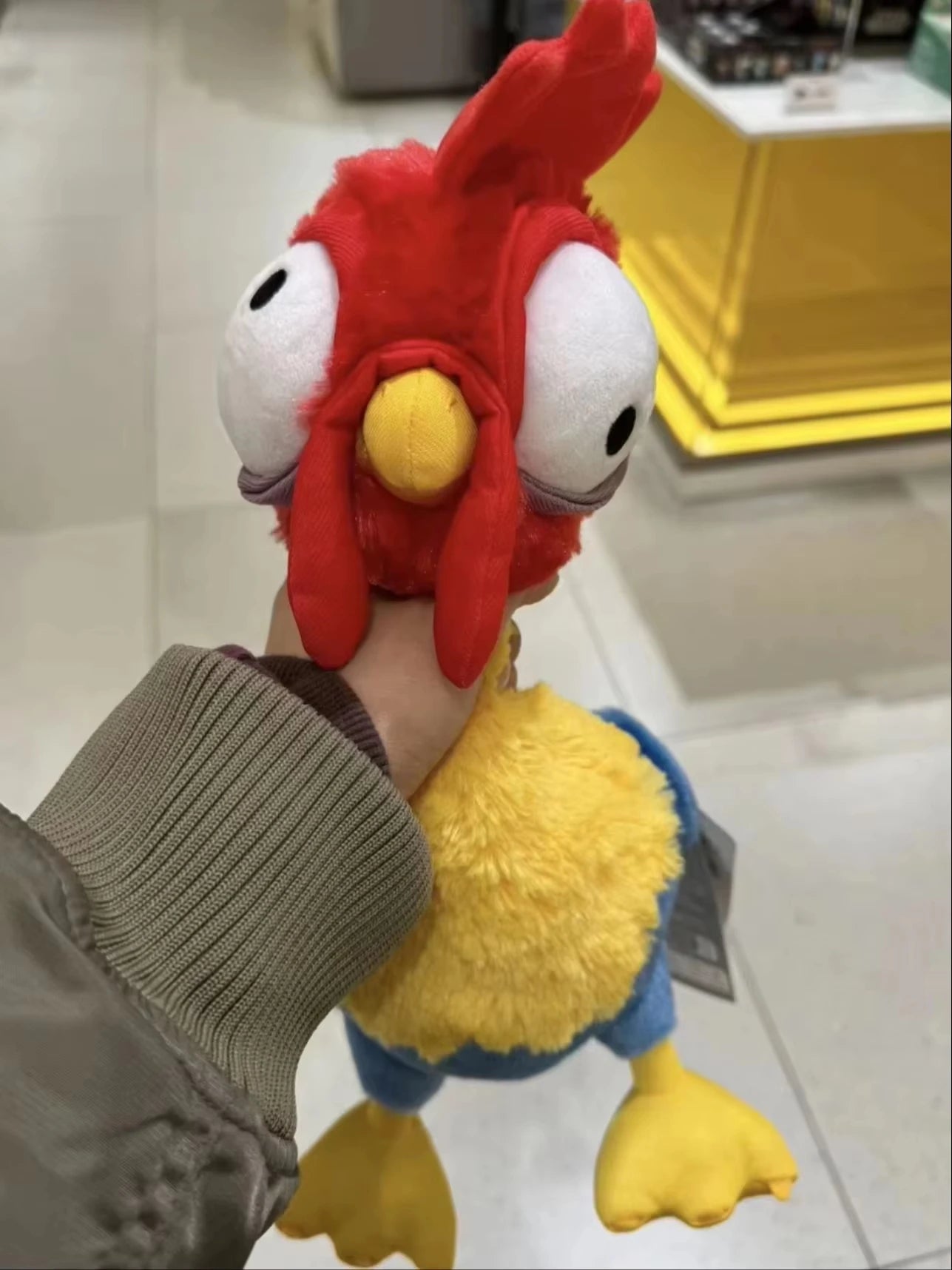Kawaii Moana Pig Rooster Plush Toy Anime Pig Princess Chicken Stuffed Animals Accompany Sleep Toy Home Decor Birthday Gifts