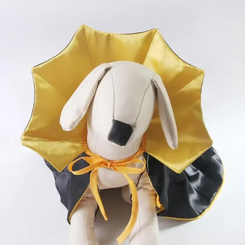 Halloween Pet Costume Cloak with Easy to Wear Laceup Tied  Polyester
