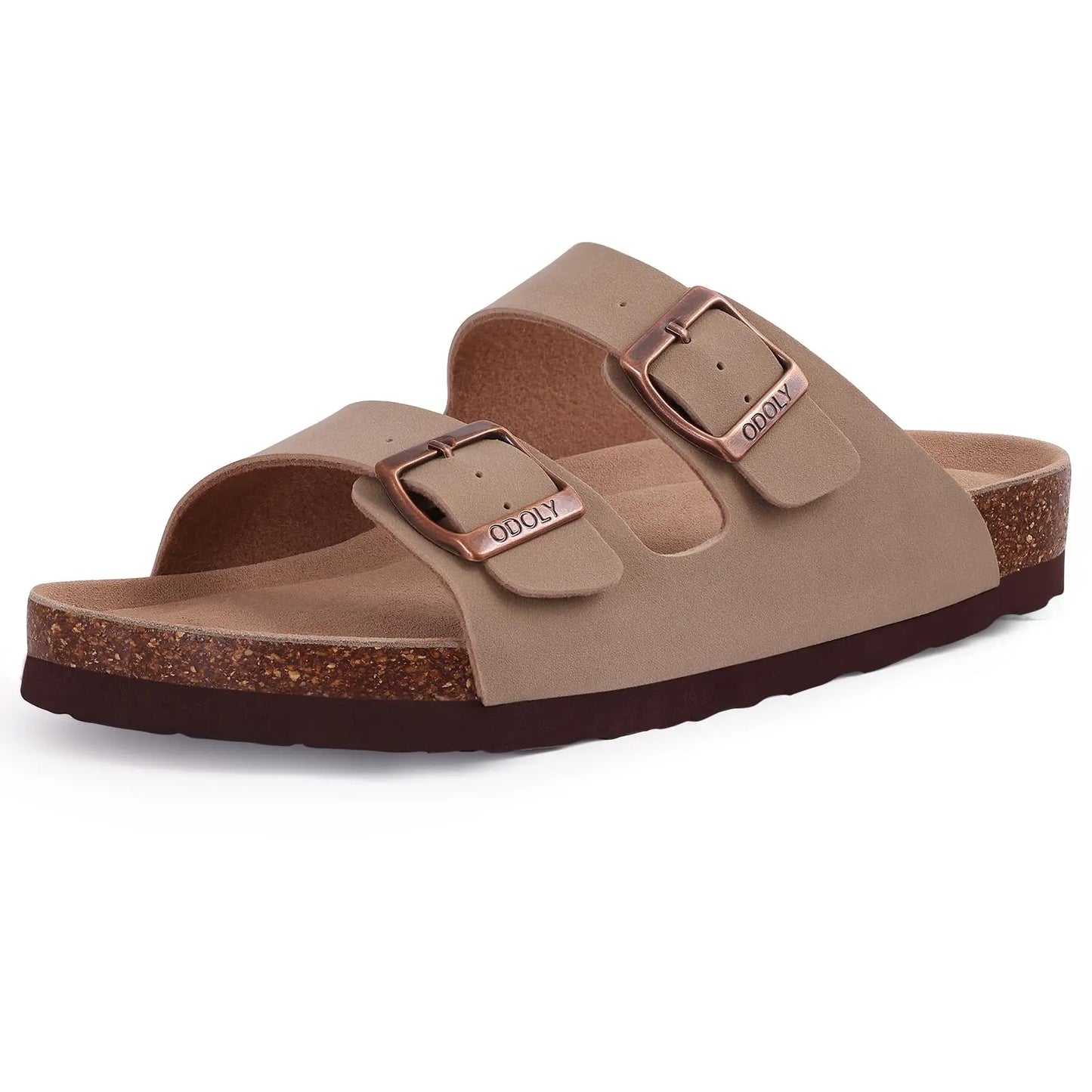 Cork Sandals For Women Men Fashion Soft Thick Sole Cork Slippers Summer Beach Sandals Home Open Toe Flat Sandals