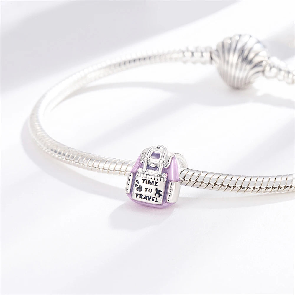 Purple Series 925 Sterling Silver Dreamy Lily Flower