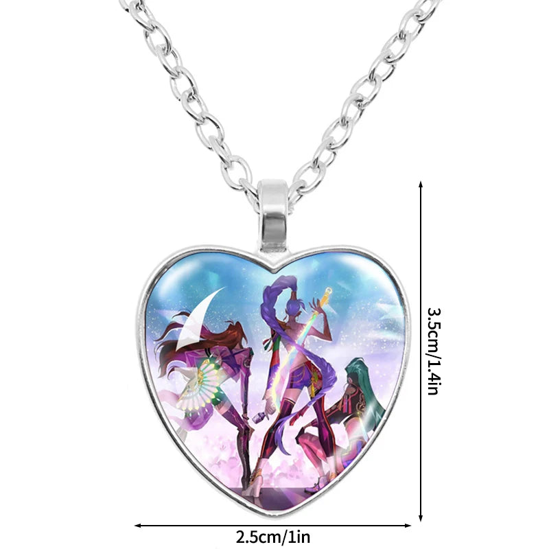 Kpop Rumi Mira Zoey Necklace Bracelet Accessories 2pcs