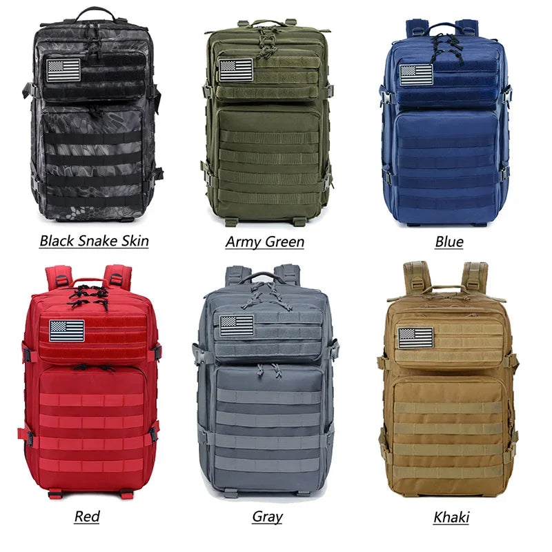 Tactical Backpacks Outdoor 45L Large Capacity