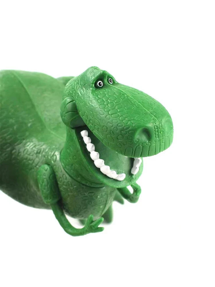HOT Toy Story 4 Rex Green Dinosaur 22cm Pvc Action Figure Movable Legs Mini Model Doll Collectible Toy For Children Gift