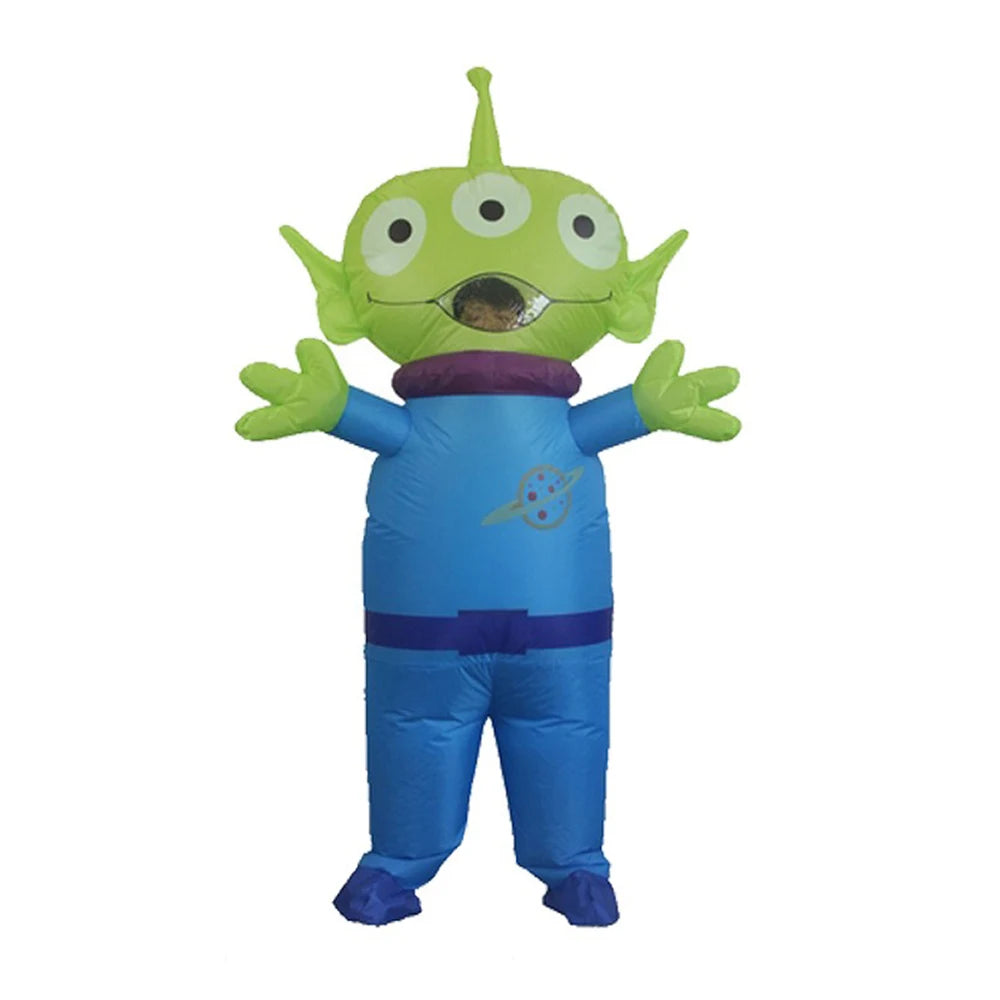 Three Eyed Alien Inflatable Suit