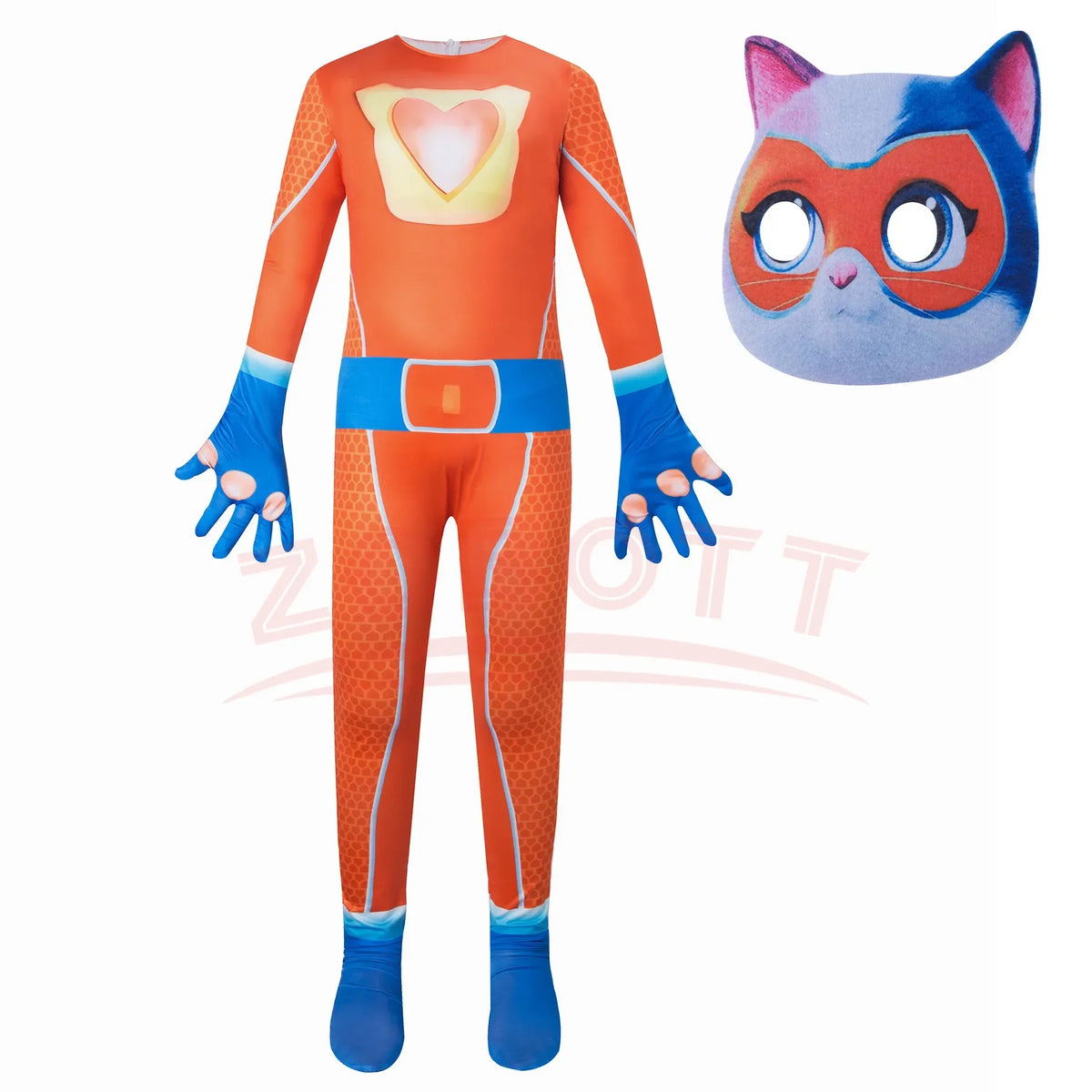 Halloween SuperKitties jumpsuit