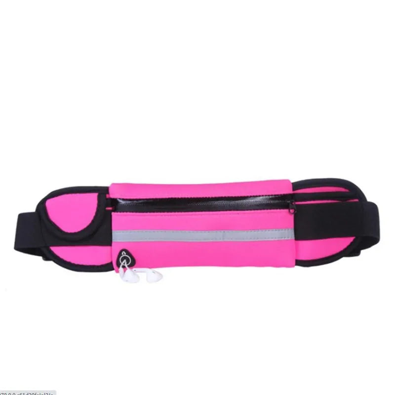 Running Waist bag  Marathon Cycling Multi-functional bags With Water Bottle Waterproof Phone bag  Waist Belt pack