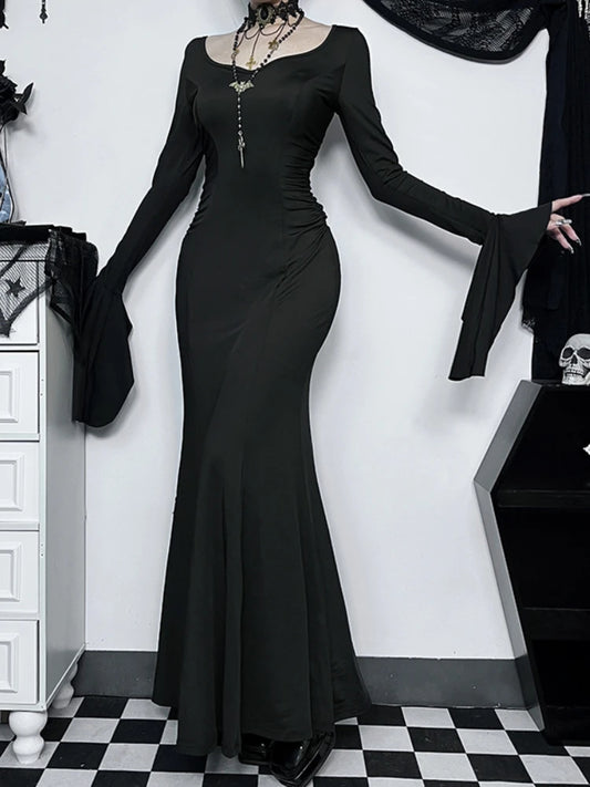 Halloween Cos Morticia