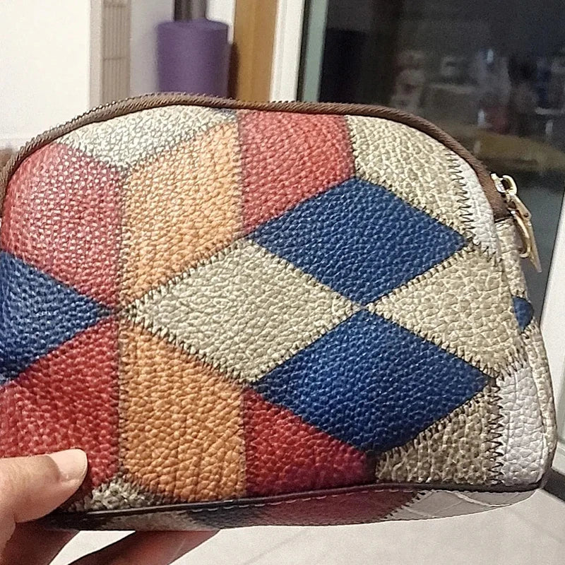 Shell Bag Patchwork Hobo