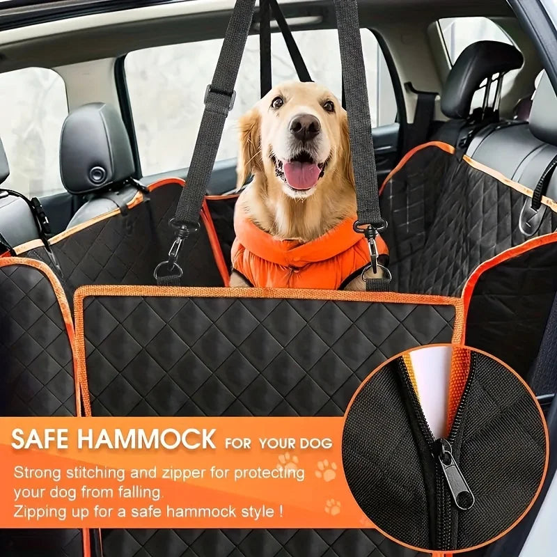 Car seat Cover, Upgrade with this Waterproof, Scratch-Resistant Dog Hammock