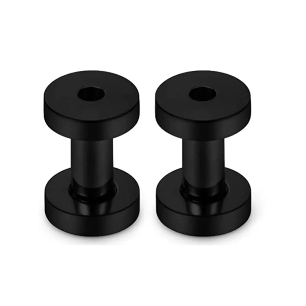Screw Fit Ear Gauges Surgical Steel Tunnel Expander