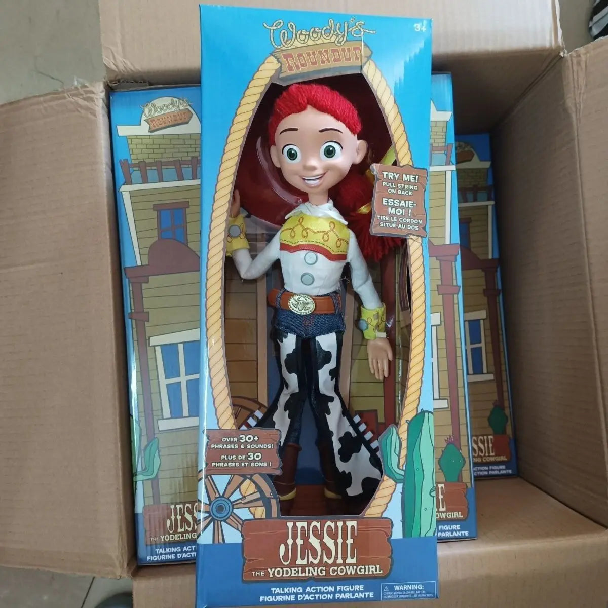 In Stock Disney Pixar Toy Story Woody Action Figures English Movie Sound Character Doll Cloth Cowboy Birthday Gift For Children