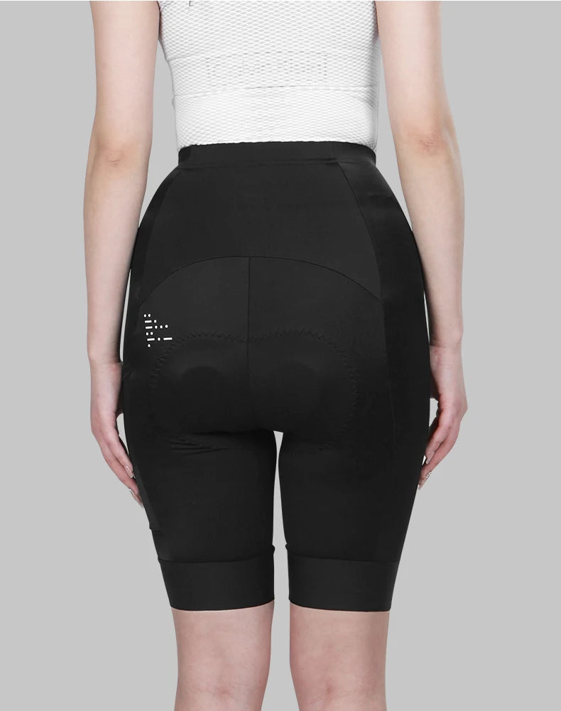 INBIKE Cycling Shorts Women's Summer New High-waist Pocket Bicycle Road MTB Outdoor Cycling Breathable Shock-absorbing Bib Short