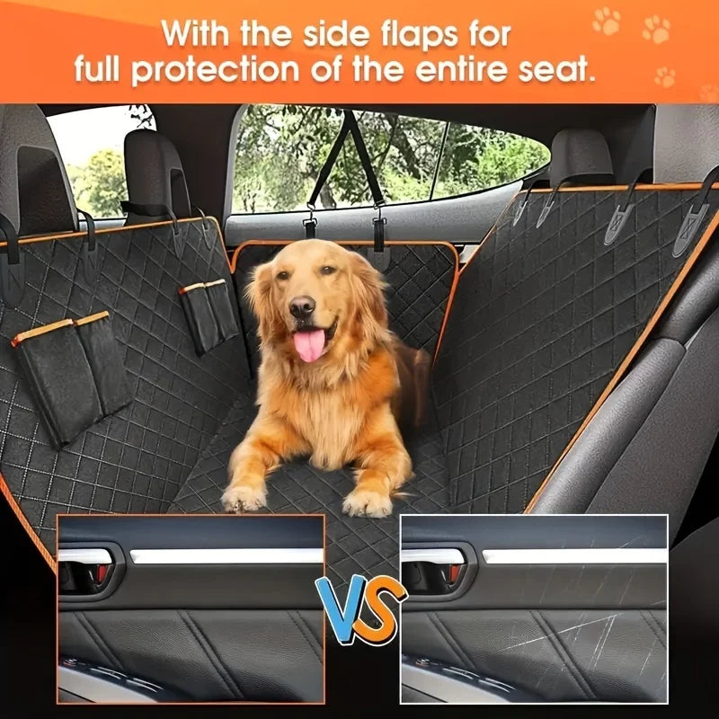 Car seat Cover, Upgrade with this Waterproof, Scratch-Resistant Dog Hammock