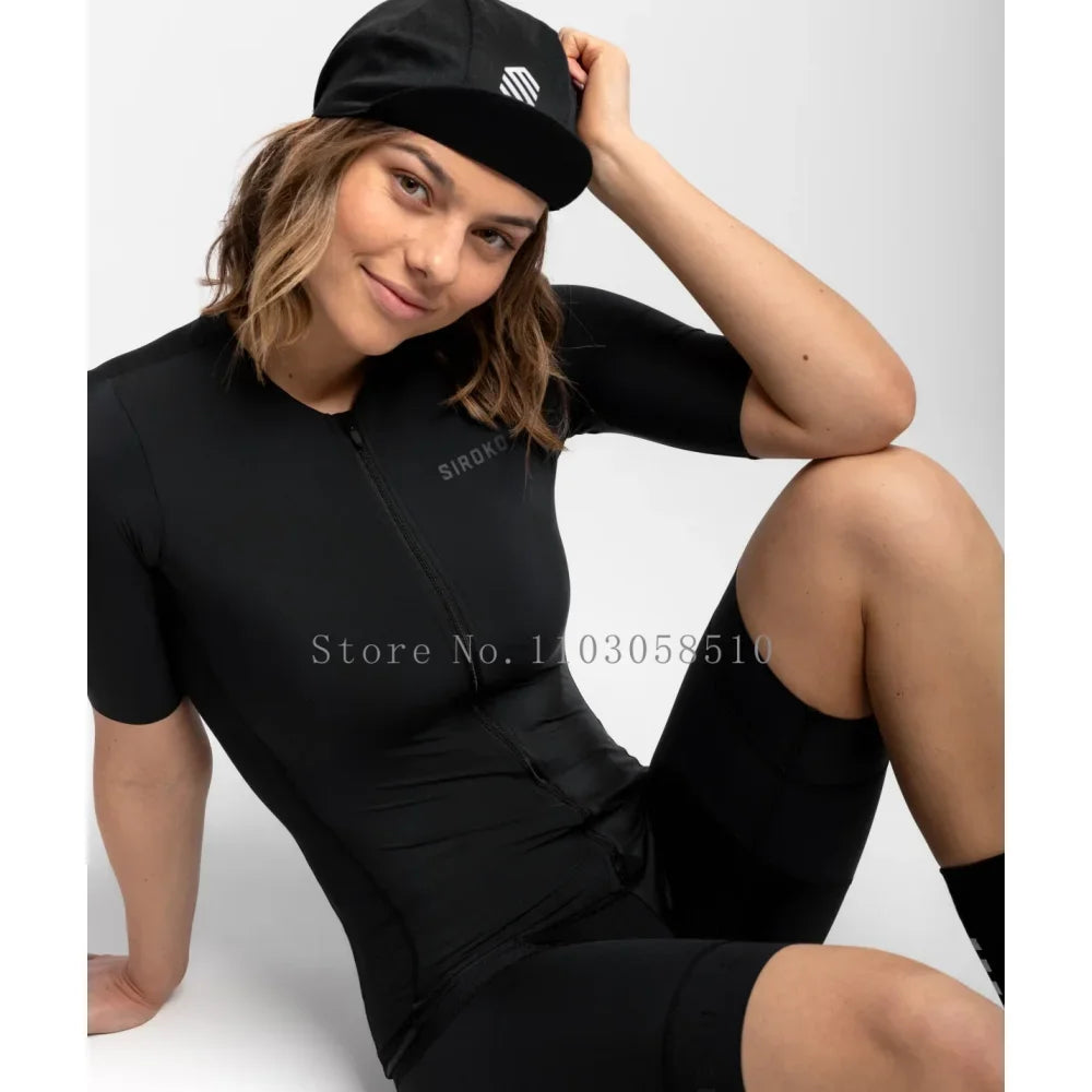 Siroko Women Cycling Jersey Summer Short Sleeve Shirts Quick Dry Ciclismo Maillot MTB Bike Top Summer Outdoor Team Clothes 2025