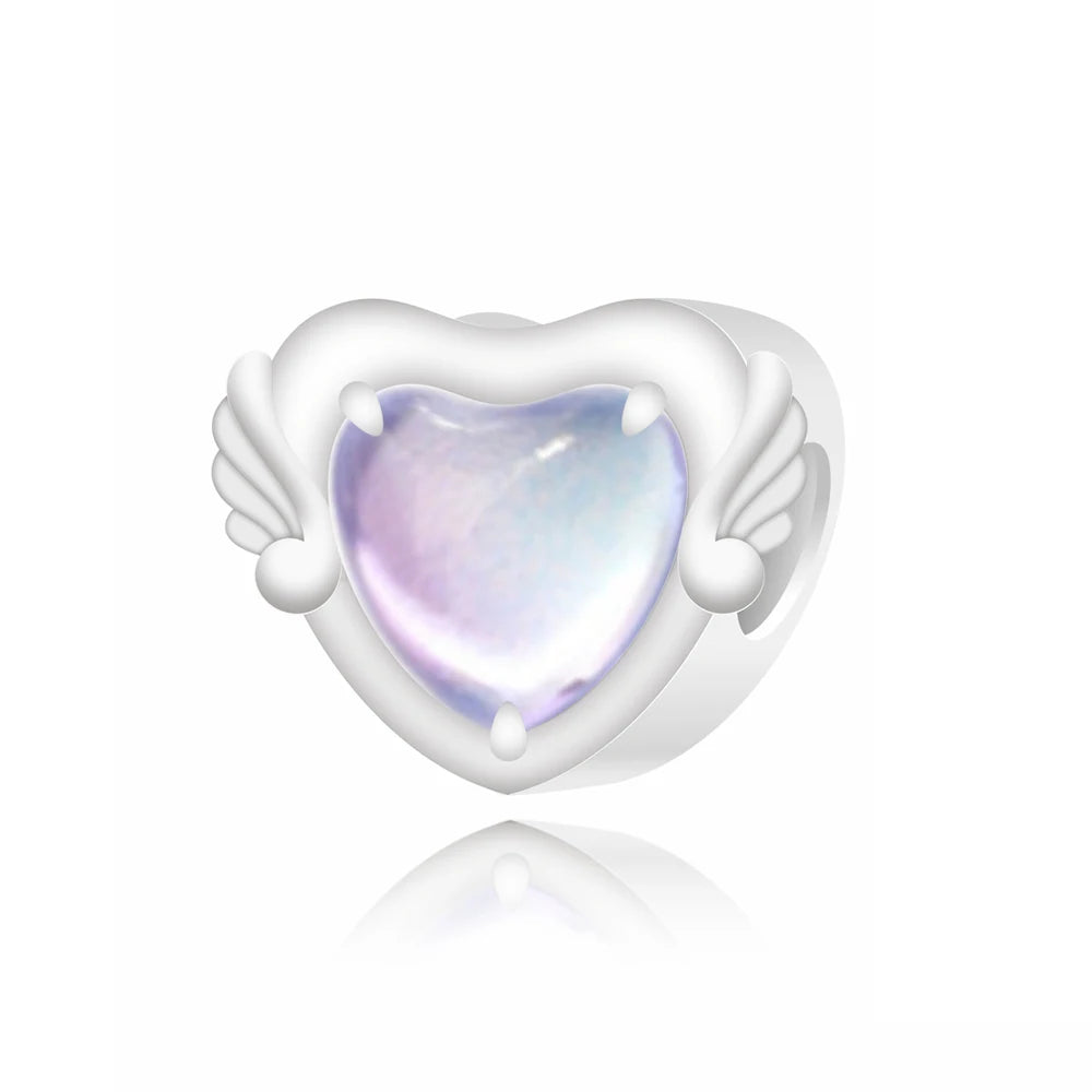 Purple Series 925 Sterling Silver Dreamy Lily Flower