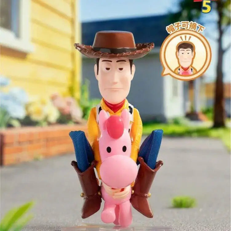 Toptoy Toy Story 5 Forever Friends Blind Box Action Figures Buzz Lightyear Jessie Woody Doll Action Figures Mystery Box Toy Gift