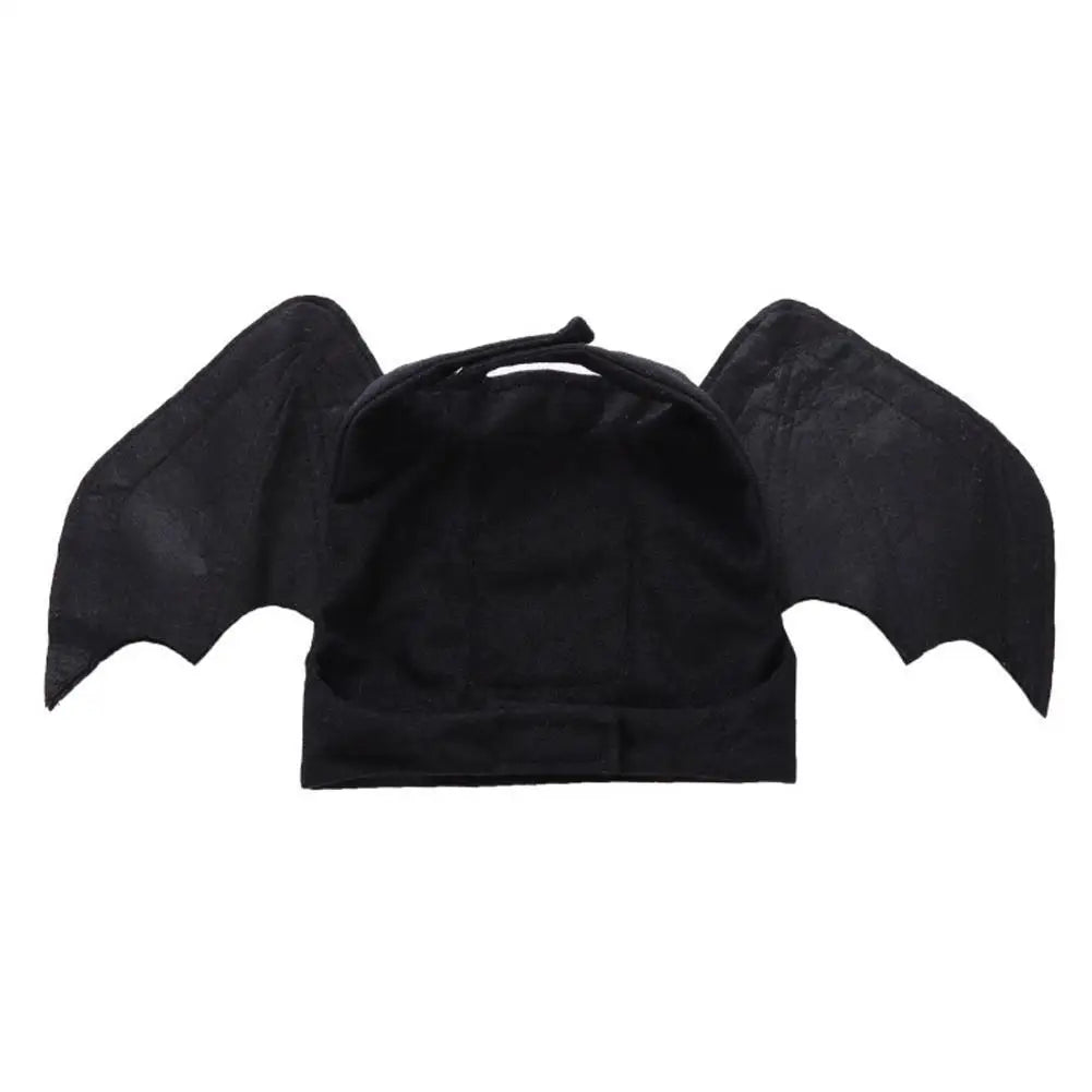 -Halloween Pet Costume - Cute Black Bat Wings Harness Costume For Cats And Dogs,