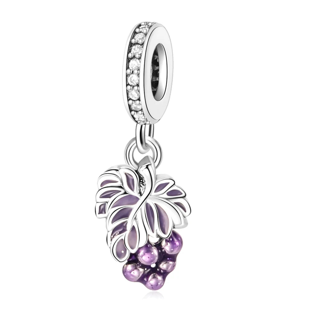 Purple Series 925 Sterling Silver Dreamy Lily Flower