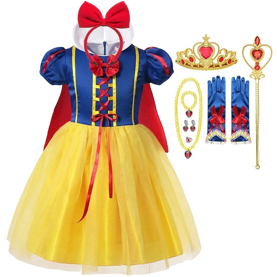 Moana Elsa Princess Dress for Girls Costume Kid Children Cosplay Birthday Carnival Party Outfit Toddler Fancy 2-8Y Birthday Gift