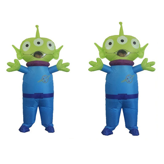 Three Eyed Alien Inflatable Suit