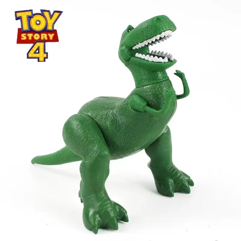 HOT Toy Story 4 Rex Green Dinosaur 22cm Pvc Action Figure Movable Legs Mini Model Doll Collectible Toy For Children Gift