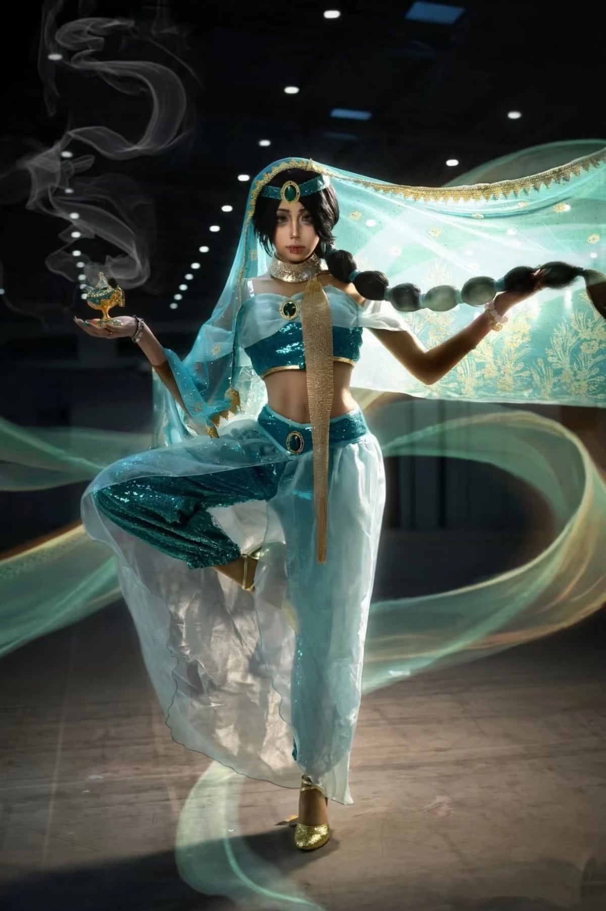 Aladdin Jasmine Princess Women's Cosplay Costume