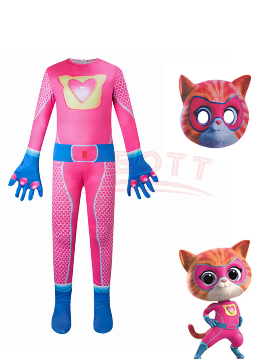 Halloween SuperKitties jumpsuit
