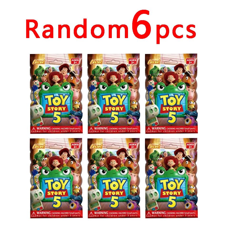 Random 2-24PC Toy Story Style Anime Figure Blind Box Cute Doll Model Statue Collectible Toy Birthday Gift for Children Adult