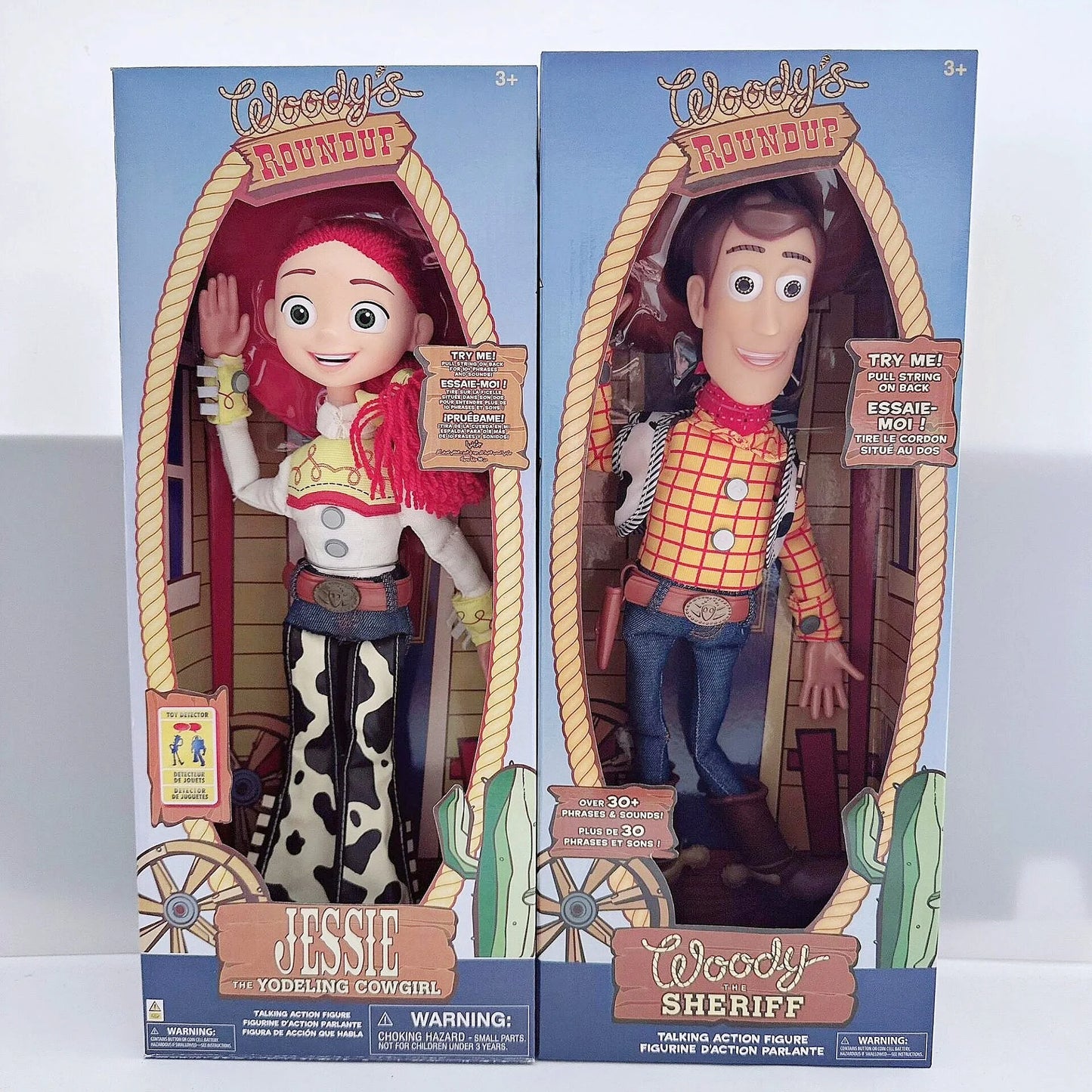 Disney Hot Movie Pixar Toy Story 5 40cm Woody Action Figures English Sound Character Doll Cloth Cowboy Birthday Xmas Gift
