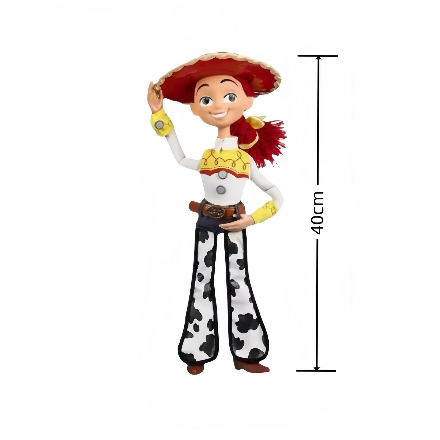 Disney Hot Movie Pixar Toy Story 5 40cm Woody Action Figures English Sound Character Doll Cloth Cowboy Birthday Xmas Gift