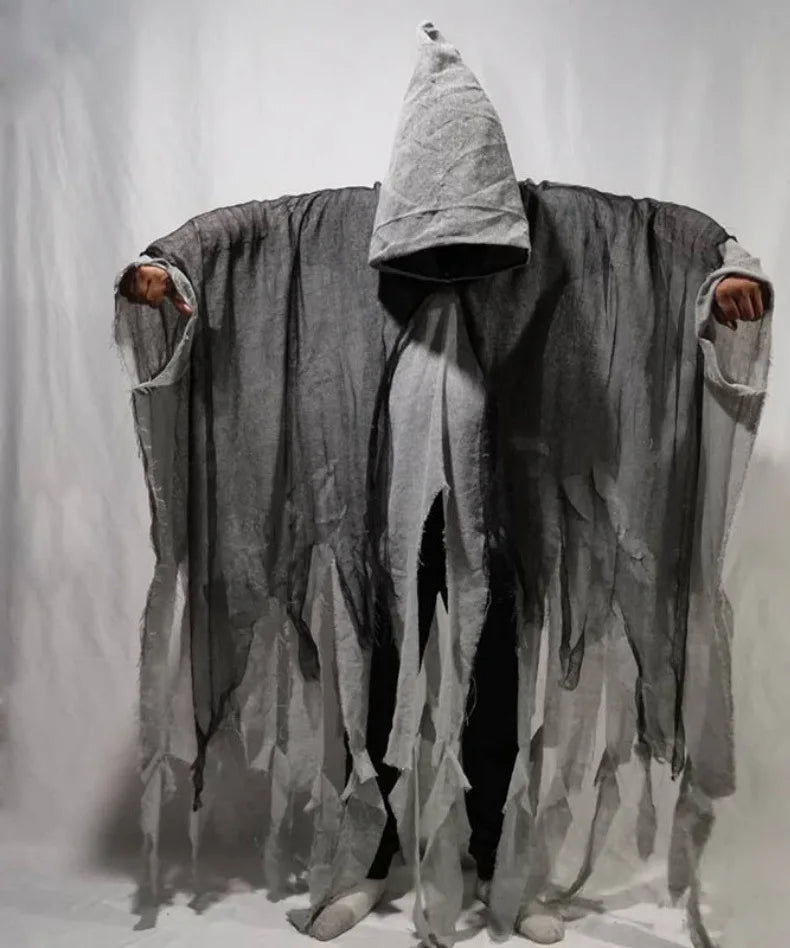 Halloween Hooded Cloak Cape Costume for Adults Witch Vampire