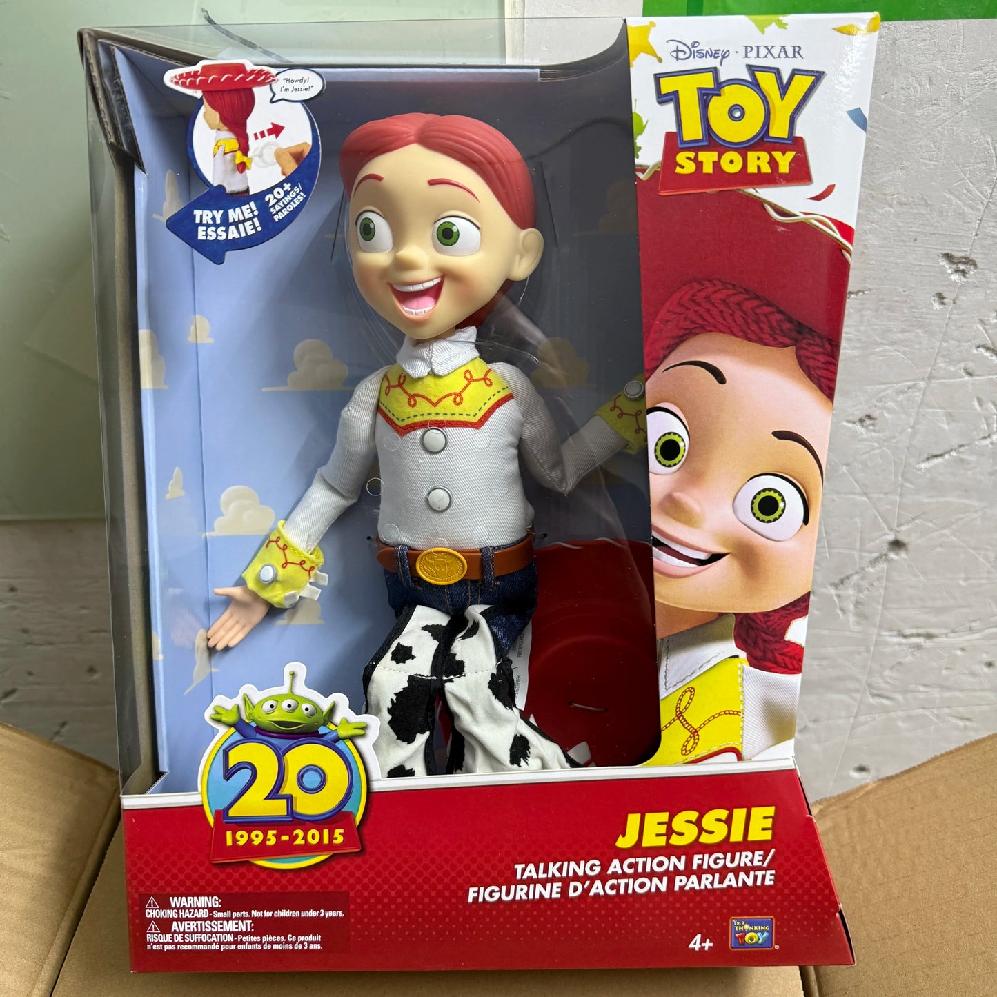 Cartoon Sound-Making Toy Disney Pixar Toy Story Buzz Lightyear Jessie Woody Talking Doll Collected Birthday Gift Toy For Fans