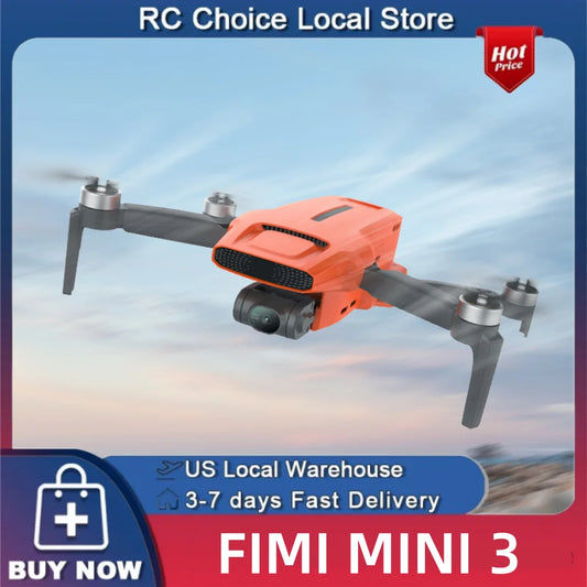 MINI 3 Portable Camera Drone GPS Foldable RC Quadcopter