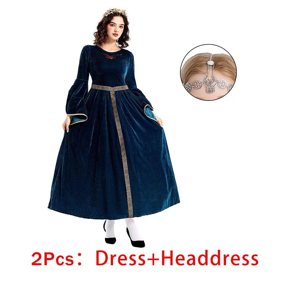 Halloween Costume Medieval Dress