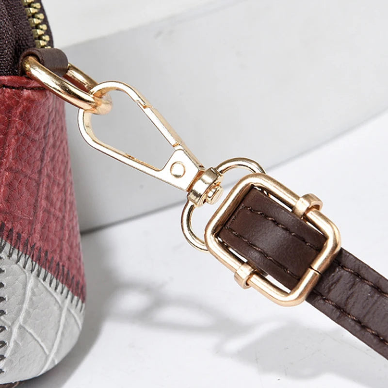 Shell Bag Patchwork Hobo
