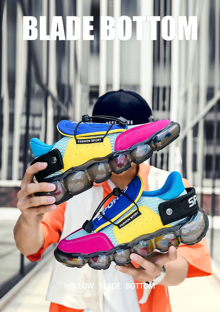 Men's Fashion Sneakers Breathable Comfortable Lightweight