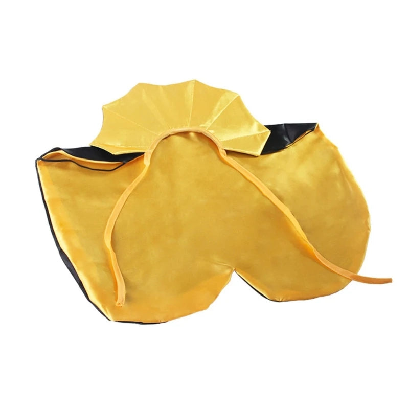Halloween Pet Costume Cloak with Easy to Wear Laceup Tied  Polyester