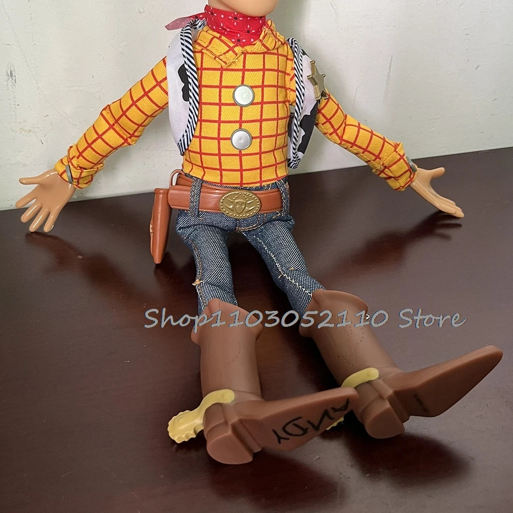 Toy Story 4 Talking Woody Jessie Action Figure Sing Soft Cute  Anime Figure Decoration Birthday Model Gift Toys