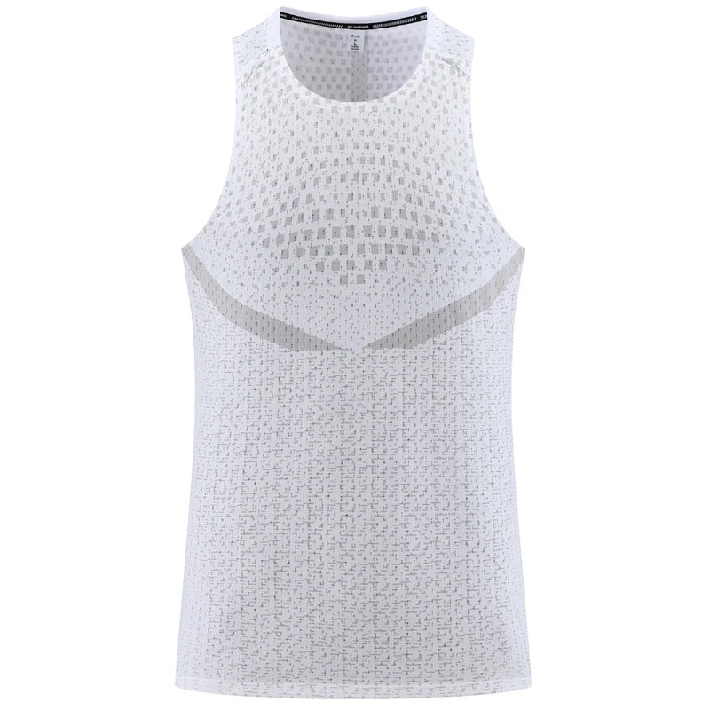 Men Gym Vest Quick-Drying Mesh Breathable