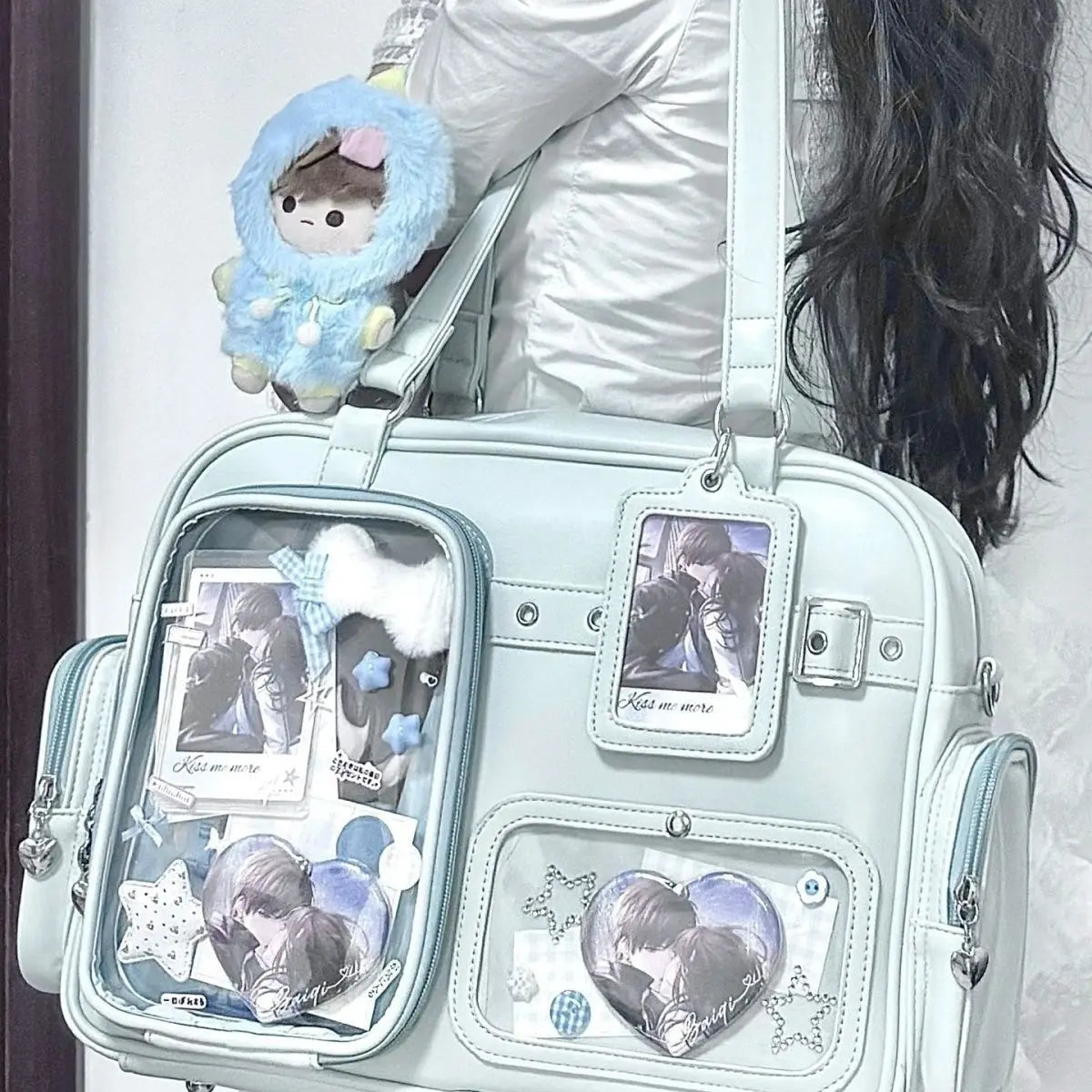 Leather Pin Doll 20cm Display Ita Bag