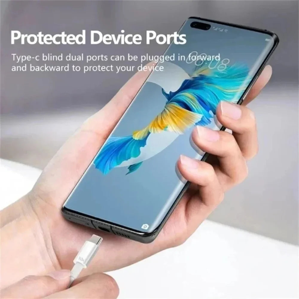 120W 10A USB -C Quick Charging Cable  USB C Mobile Phone